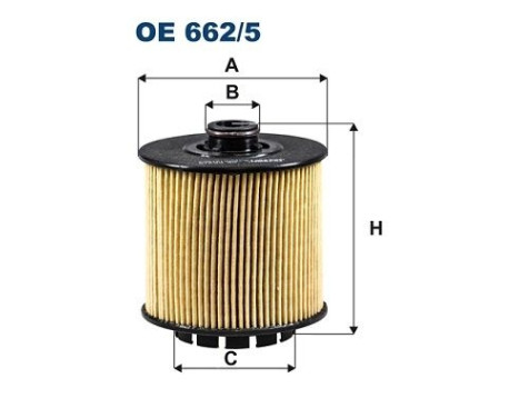 Oil filter OE 662/5 Filtron