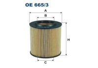 Oil filter OE 665/3 Filtron