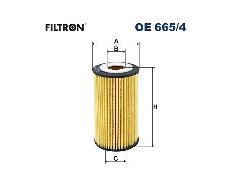 Oil filter OE 665/4 Filtron