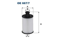 Oil filter OE 667/7 Filtron