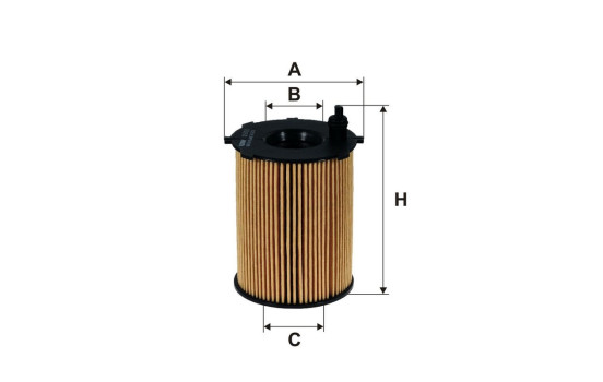 Oil filter OE 670/2 Filtron, Image 2