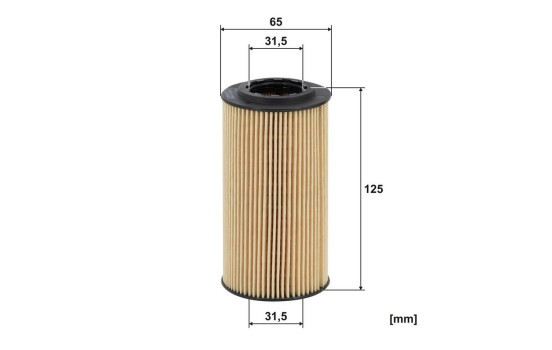 Oil filter OE 671/3 Filtron, Image 3
