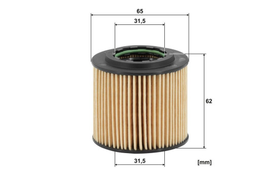 Oil filter OE 671 Filtron, Image 2