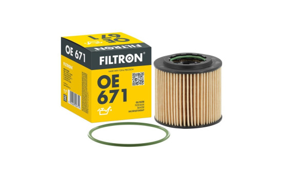 Oil filter OE 671 Filtron, Image 3