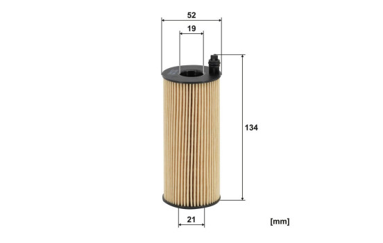 Oil filter OE 672/4 Filtron, Image 2