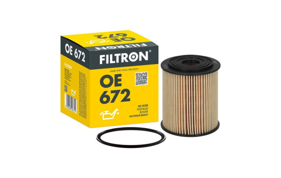 Oil filter OE 672 Filtron, Image 4