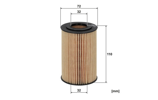 Oil filter OE 674/4 Filtron, Image 3