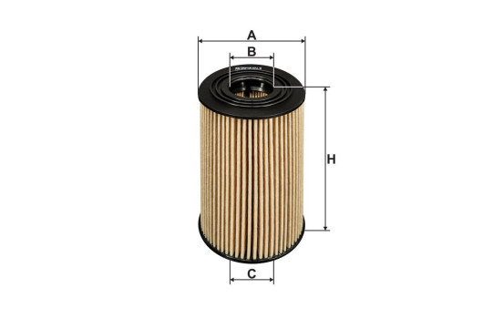 Oil filter OE 674/5 Filtron, Image 2
