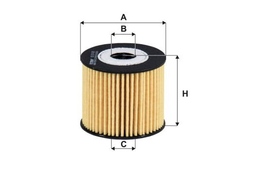 Oil filter OE 674/8 Filtron, Image 2
