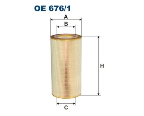 Oil filter OE 676/1 Filtron