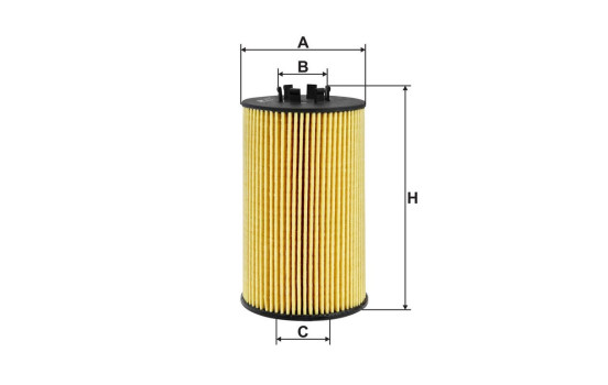 Oil filter OE 677/9 Filtron, Image 2