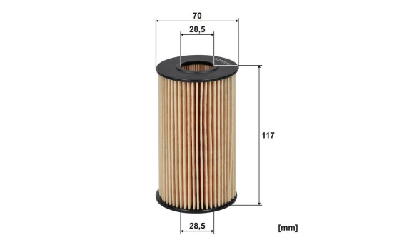 Oil filter OE 685/6 Filtron, Image 3