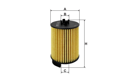 Oil filter OE 688/8 Filtron, Image 2