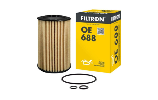 Oil filter OE 688 Filtron, Image 4