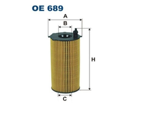 Oil filter OE 689 Filtron