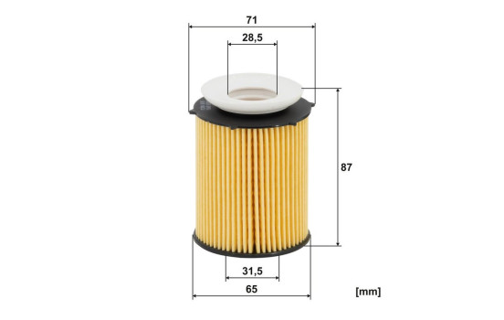 Oil filter OE 695 Filtron, Image 2