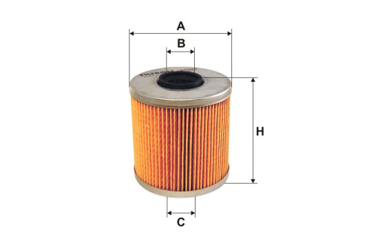 Oil filter OM 523 Filtron, Image 2