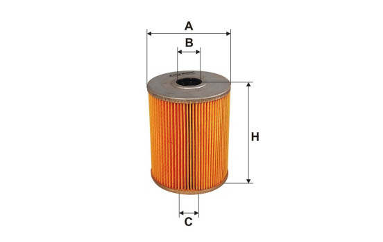 Oil filter OM 652 Filtron, Image 2