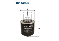 Oil filter OP 525/5 Filtron