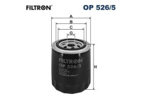Oil filter OP 526/5 Filtron