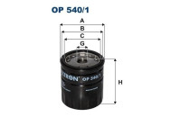 Oil filter OP 540/1 Filtron