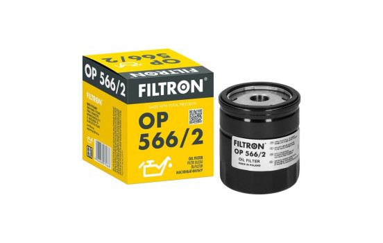 Oil filter OP 566/2 Filtron, Image 4