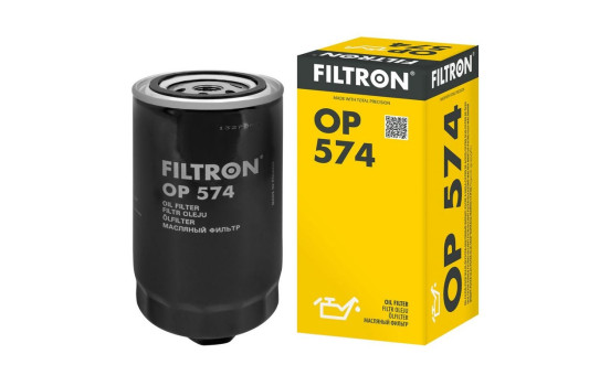 Oil filter OP 574 Filtron, Image 4