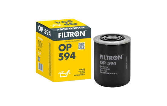 Oil filter OP 594 Filtron, Image 4