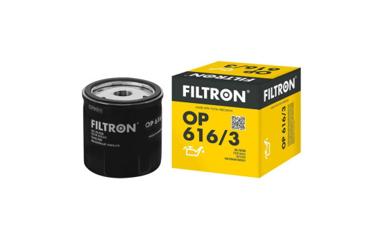 Oil filter OP 616/3 Filtron, Image 4