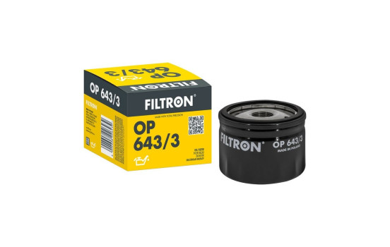 Oil filter OP 643/3 Filtron, Image 4