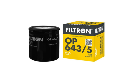 Oil filter OP 643/5 Filtron, Image 4