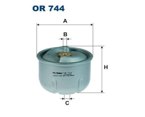 Oil filter OR 744 Filtron