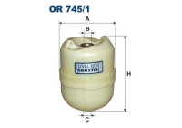 Oil filter OR 745/1 Filtron