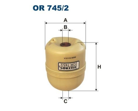 Oil filter OR 745/2 Filtron