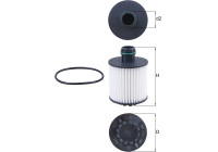 Oil Filter OX 1171D Mahle