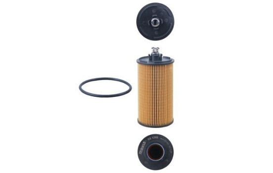 oil filter OX 1245D Mahle, Image 2