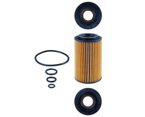 Oil Filter OX 153/7D Mahle, Image 4