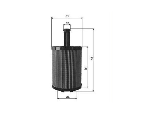 Oil Filter OX 188D Mahle, Image 3