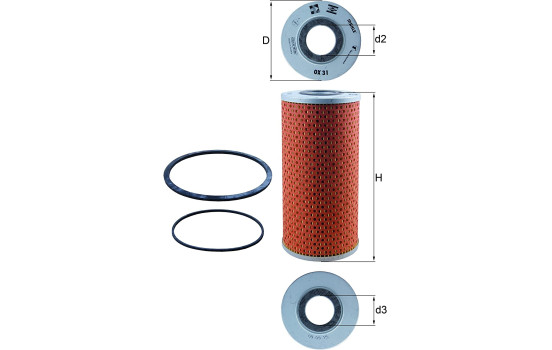 Oil Filter OX 31D Mahle