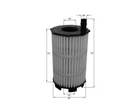 Oil Filter OX 350/4D Mahle, Image 4