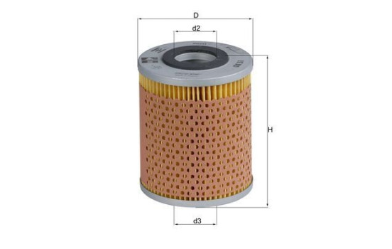 Oil Filter OX 51 Mahle, Image 5