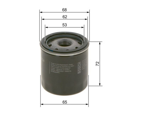 Oil Filter P2028 Bosch, Image 7