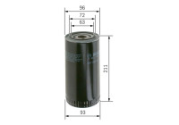 Oil Filter P5067 Bosch