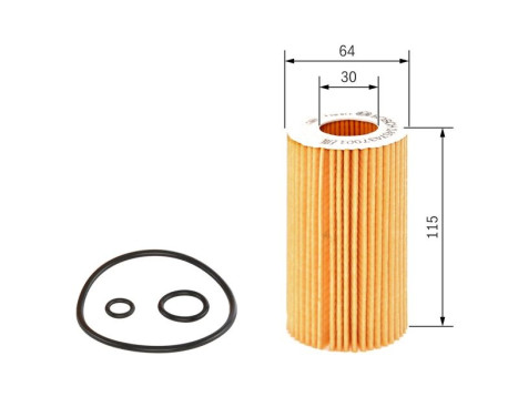 Oil Filter P7001 Bosch, Image 3