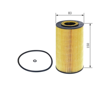Oil Filter P7003/1 Bosch, Image 2