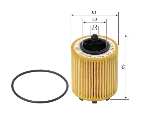Oil Filter P7016 Bosch, Image 5