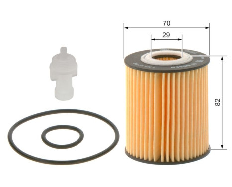 Oil Filter P7090 Bosch, Image 6