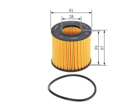 Oil Filter P7092 Bosch, Image 2