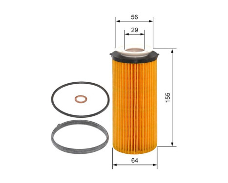 Oil Filter P7094 Bosch, Image 3