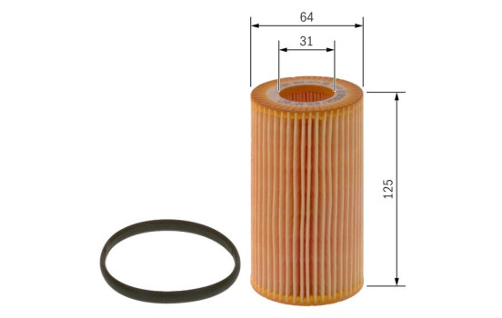 Oil Filter P7097 Bosch, Image 2